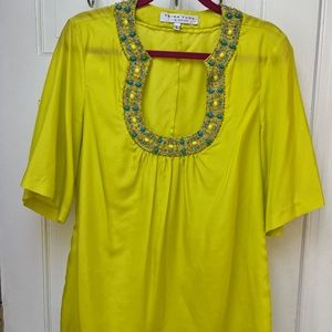 Gorgeous Trina Turk Beaded Blouse